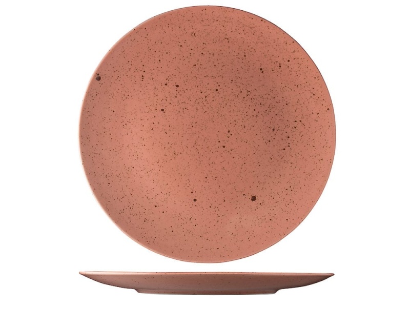Tasainen lautanen ilman reunaa 30 cm, Lifestyle Terracotta -Lilien