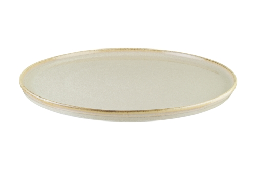 Hygge-lautanen, litteä D22cm, Sand - Bonna