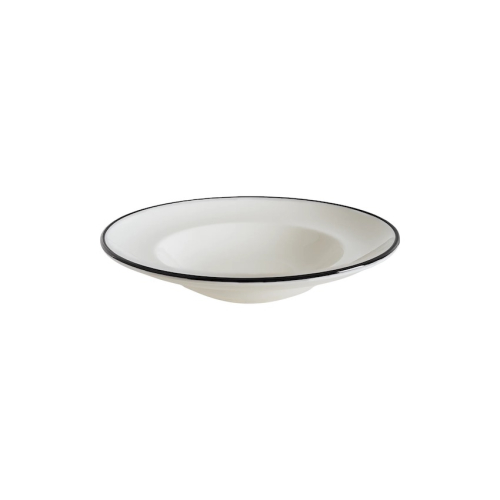 Syvä lautanen 24 cm, Gourmet Linea Black - Bonna