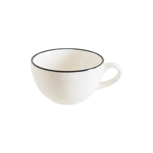 Kahvikuppi 23 cl, Rita Linea Black - Bonna
