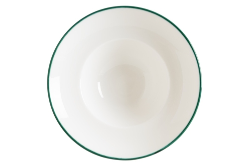 Syvä Lautanen 24 cm, Gourmet Linea Green - Bonna
