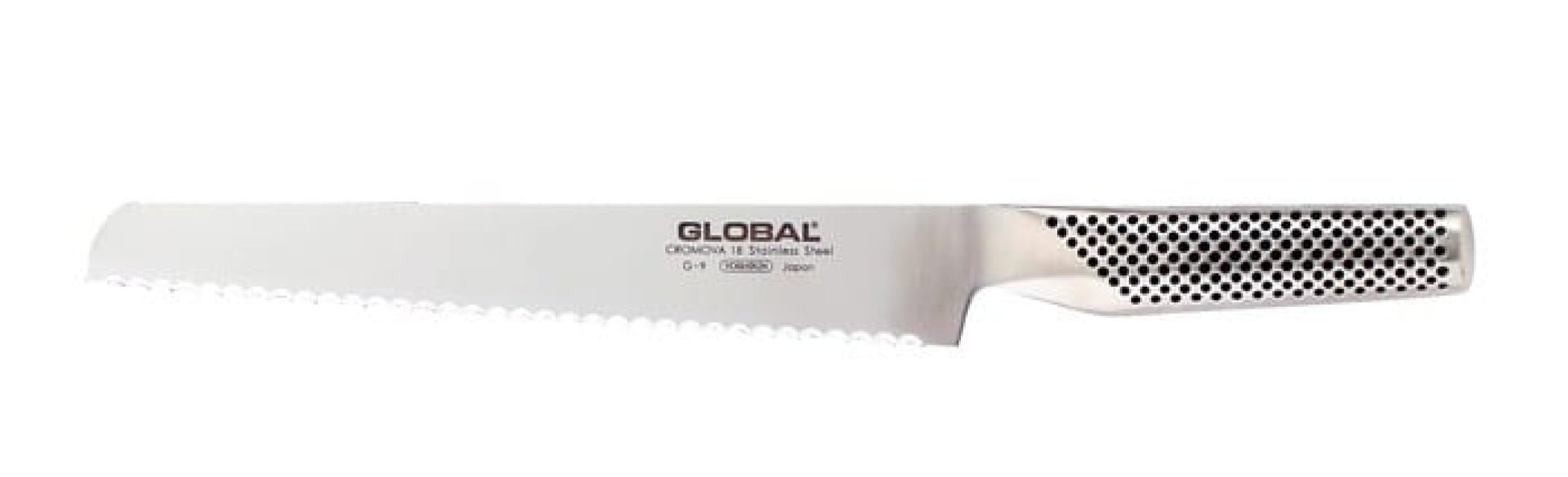 Global G-9 Leipäveitsi hammastettu, 22 cm