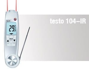 Lämpömittari Testo 104-IR