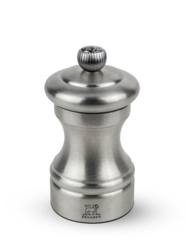 Suolamylly, 10 cm, Bistro Chef, Ruostumaton Teräs - Peugeot