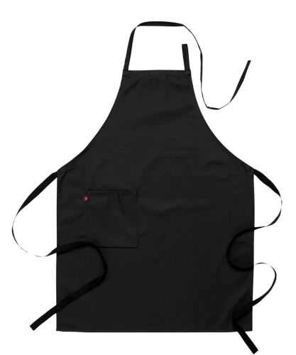 Esiliina 75x95 cm, polyesteri/puuvilla, musta - Segers