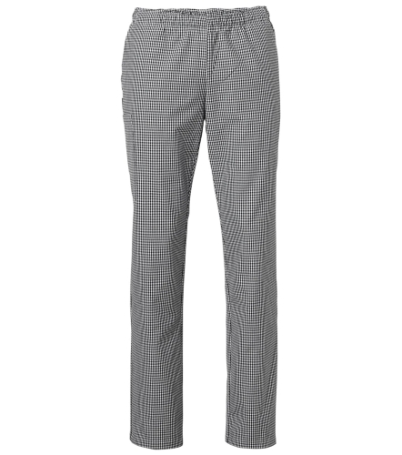 Housut, unisex, musta pepita - Segers