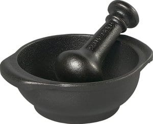 Maustekulho murskaimella Ø 11 cm, valurauta