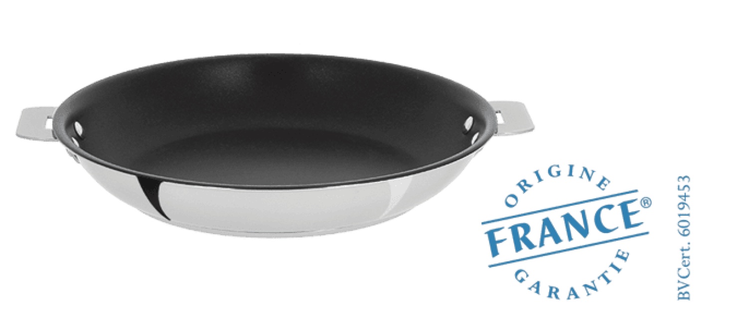 Pinnoitettu paistinpannu, irrotettava kahva, Casteline - Cristel