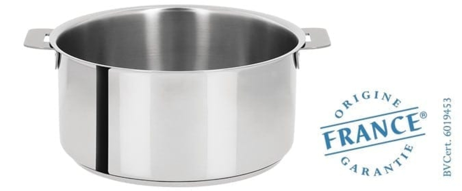 Ruostumaton kattila, irrotettava kahva, Mutine - Cristel