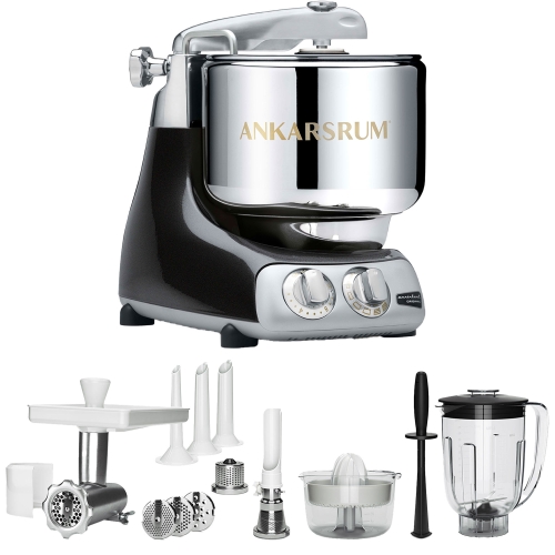 Ankarsrum Assistent Black Diamond + Lisävarustepaketti Deluxe