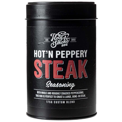 Peppery Steak, maustesekoitus, 175g - Holy Smoke BBQ