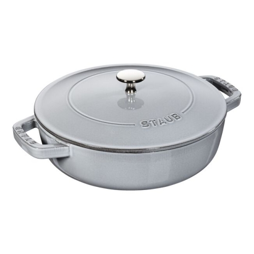 Paistokasari, Chistera, Harmaa - Staub - 24 cm