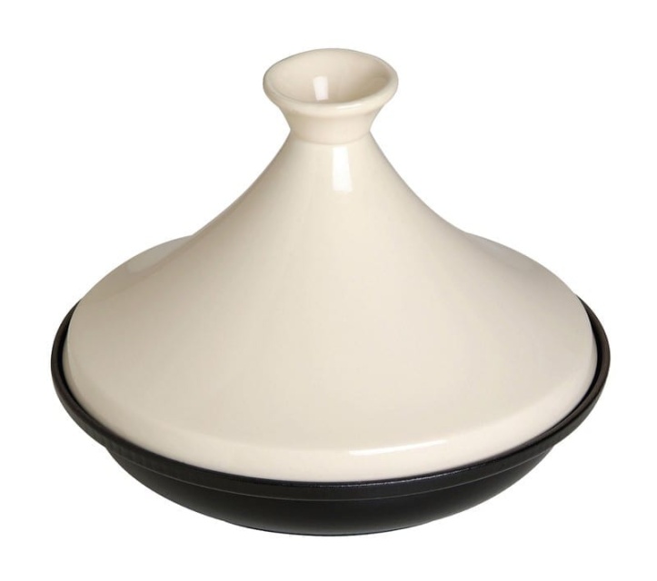 Tajine valurautaa, 20cm, musta/kermanvärinen - Staub