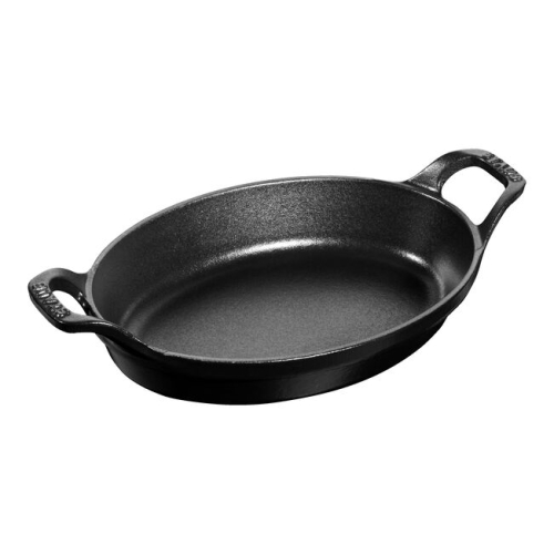 Soikea uunivuoka valurautaa, Musta - Staub