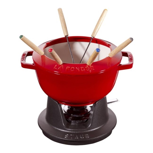 Fonduepata, Punainen, 20 cm - Staub