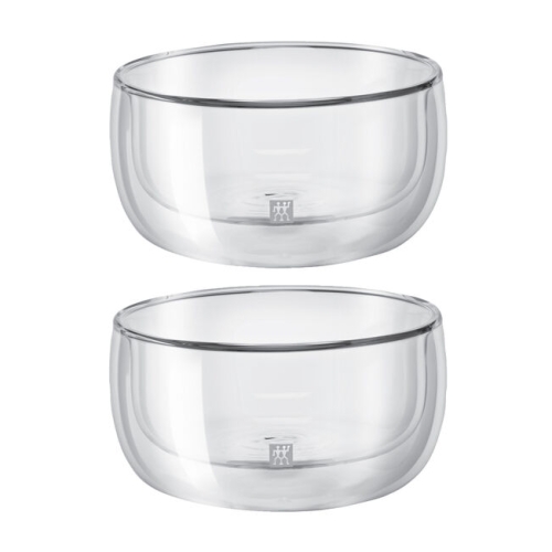 Jäätelömalja/Jälkiruokakulho Kaksiseinäistä Lasia, 280ml, 2-pack, Sorrento - Zwilling