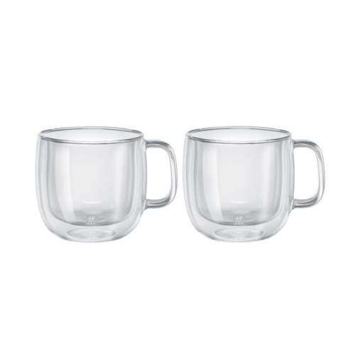 Cappuccinokuppi/Teekuppi Kaksiseinäistä Lasia, 2-pack, Sorrento - Zwilling