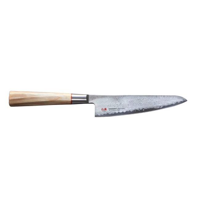 Pieni santoku, 14,3 cm - Suncraft Swirl