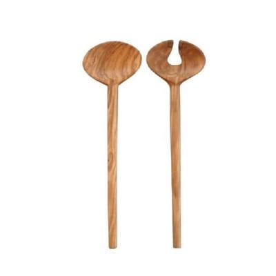 Tanskalainen salaattisetti oliivipuusta, 25 cm - Scanwood