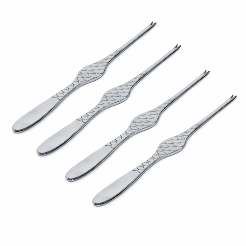 Meriruokailuvälineet, Colombina Fish, 4-pack-Alessi-Alessi