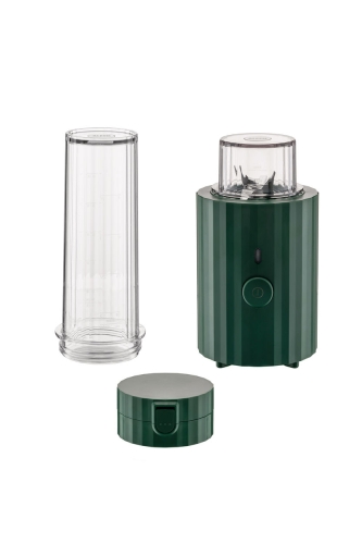 Tehosekoitin / minisekoitin, Plissé, vihreä - Alessi