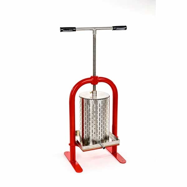 Manuel frugtpresse, rustfrit stål, 20 L - Apple press