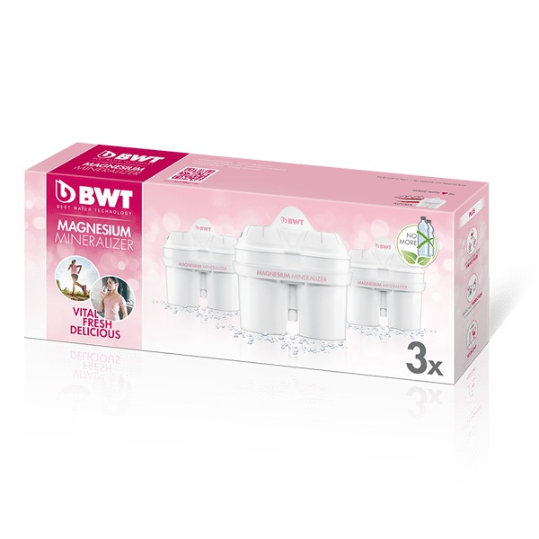 3-pack täyttösuodatin magnesiumteknologialla - BWT