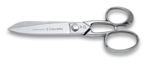 Ruostumattomasta teräksestä valmistetut keittiösakset, Professional - 3 Claveles - 20 cm