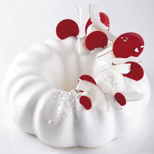 Kakun muoto silikoni 3D -kakku, Ke018, kuningatar, Ø18cm - Pavoni