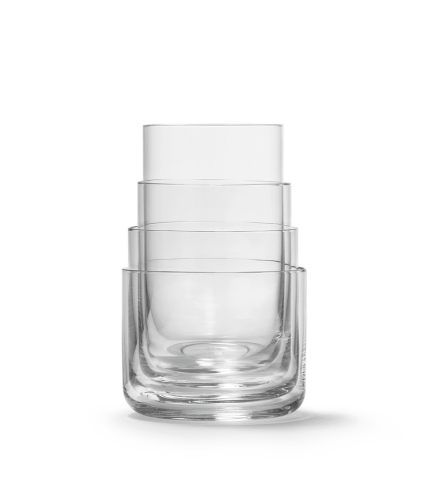 Nesting Glasses, 4-pack - Aarke
