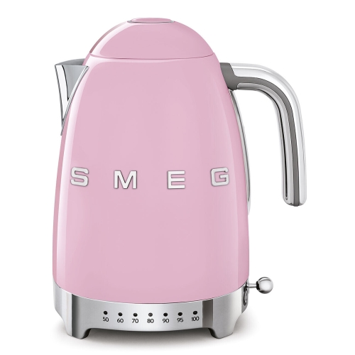 Vedenkeitin lämpötilan säädöllä, vaaleanpunainen - Smeg