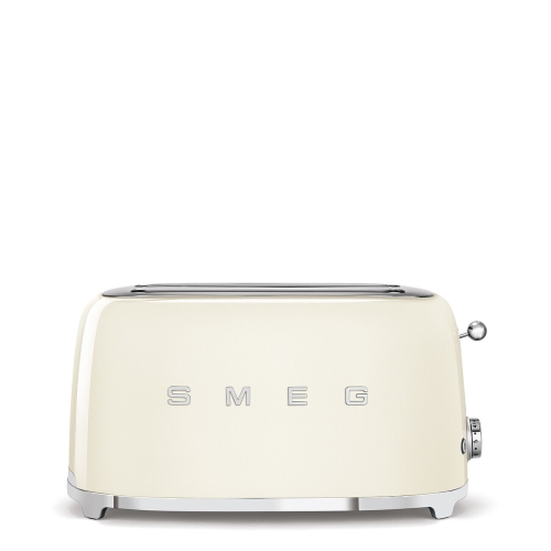 Leivänpaahdin, 4 levyä, pitkät lokerot, Creme - Smeg