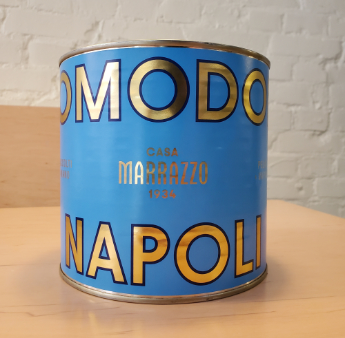 kokonaiset tomaattisäilykkeet, Pomodori Napoli, 2550g - Casa Marrazzo