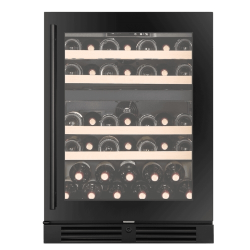 Viinikaappi Kitchen Collection 60, Kaksi vyöhykettä, Musta - Vigneron