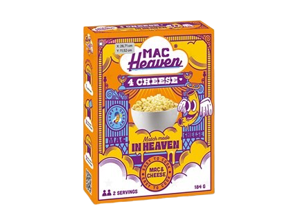 Mac & Cheese, Neljä juustoa - Mac Heaven
