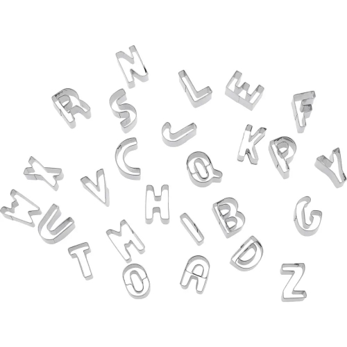 Piparkakkumuotti, kirjaimet A-Z - Westmark