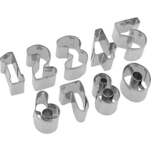 Piparkakkumuotti, numerot 0-9 - Westmark