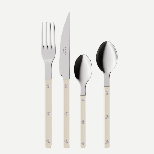 Ruokailuvälinesarja, 24 kpl, Bistrot Pearly, Pearl - Sabre Paris