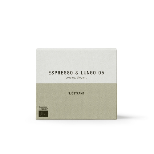 Kahvikapselit, Espresso & Lungo 05, 10-pack - Sjöstrand