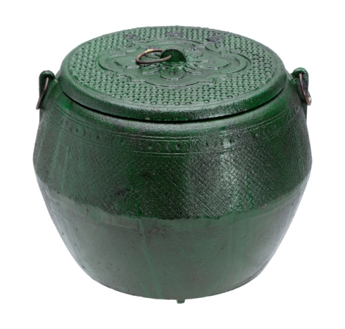 Binchotanin sammutus- ja varastointisäiliöt