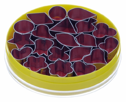 Pienet muotit, sekalaiset muodot, 20 kappaleen sarja - Schneider