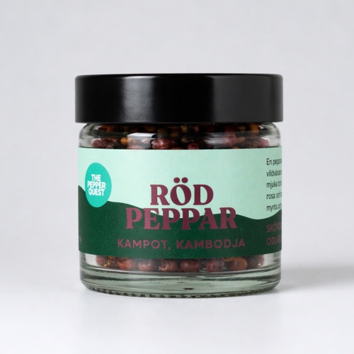 Pippuri, Punainen Kampot, 40 g - The Pepper Quest