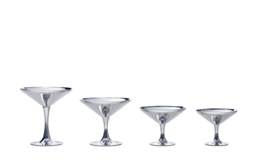 Ruostumattomasta teräksestä valmistettu coupe Model 5335, Heavy Quality - Stöckel