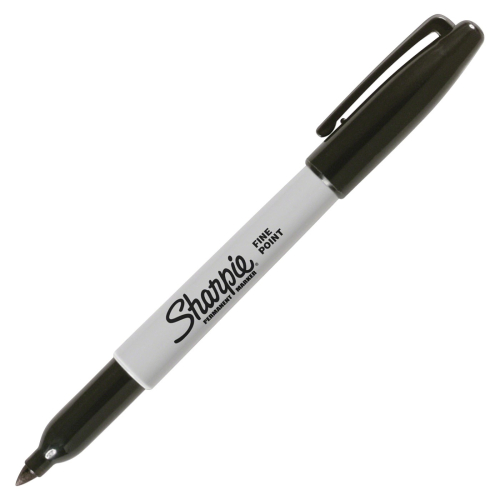 Merkkaustussi, hieno kärki, musta – Sharpie