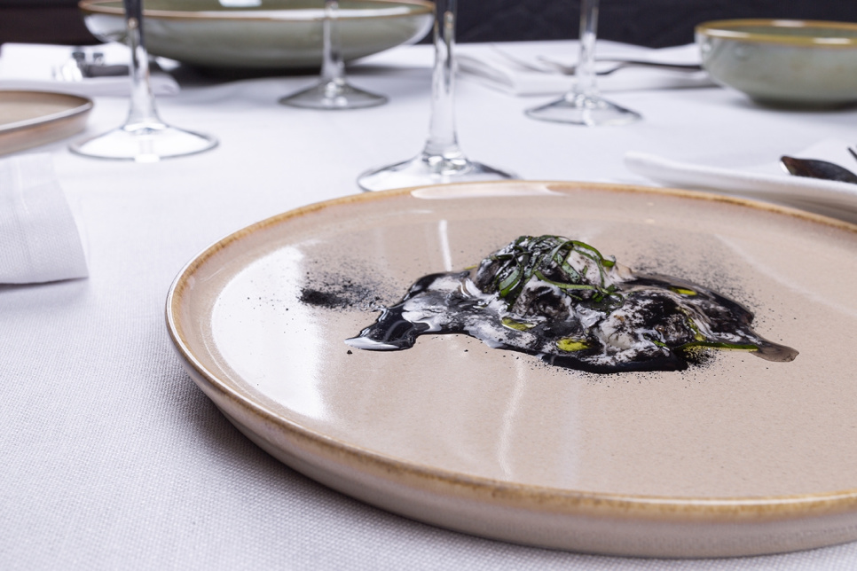 Hygge-lautanen, litteä D28 cm, Sand - Bonna