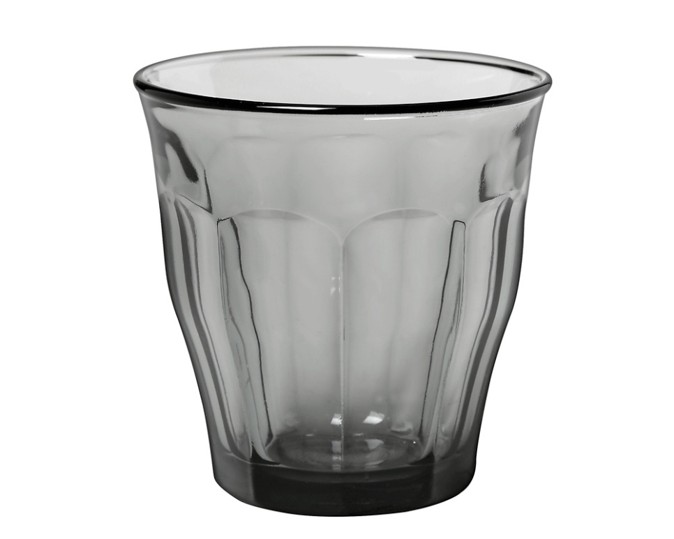 Picardie Tumbler, 25 cl, Grey - Duralex ryhmässä Kattaus / Lasit / Juomalasit @ KitchenLab (1069-28699)