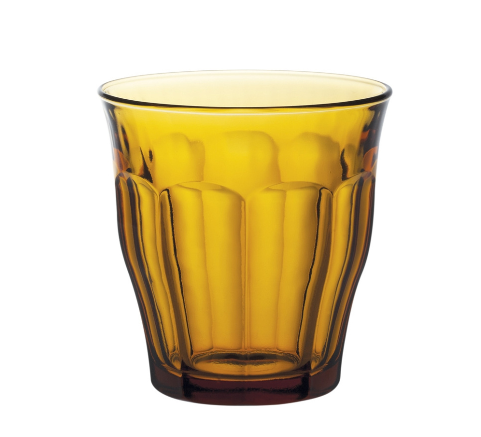 Picardie Tumbler, 25 cl, Amber - Duralex ryhmässä Kattaus / Lasit / Juomalasit @ KitchenLab (1069-28703)