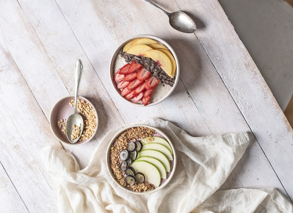 Syvä lautanen 27 cm, vaaleanpunainen ruukku - Bonna