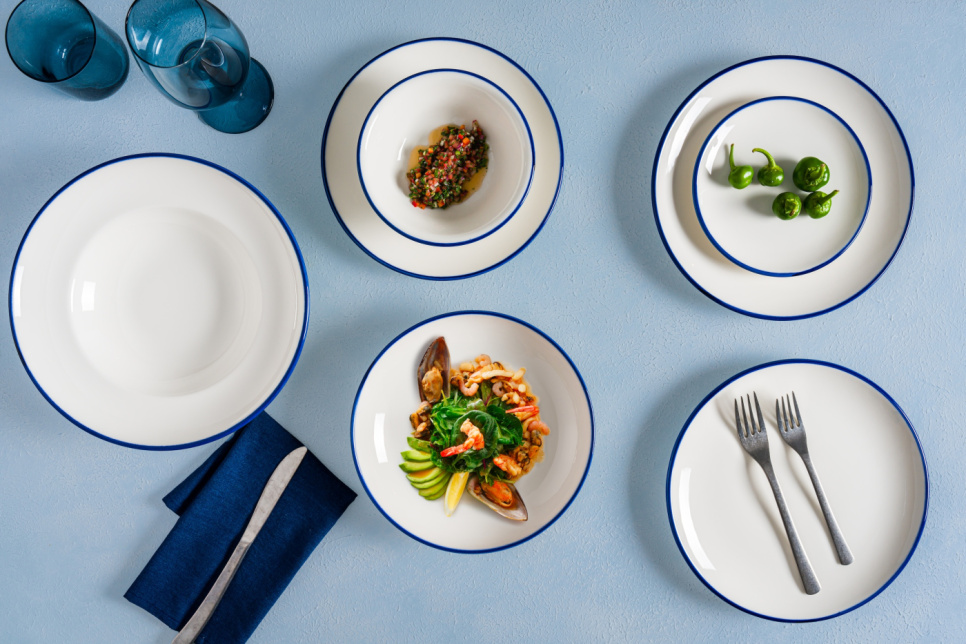 Kahviastia 16 cm, Gourmet Linea Blue - Bonna