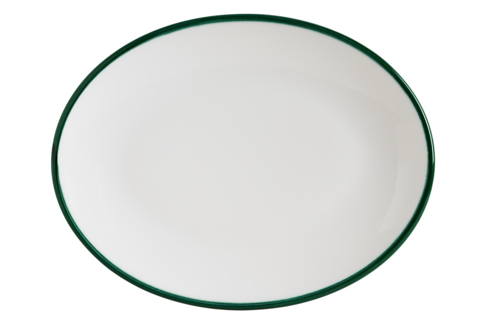 Tarjoiluvati 36 x 28 cm, Moove Linea Green - Bonna ryhmässä Kattaus / Lautaset, Kulhot & Astiat / Tarjoiluastiat @ KitchenLab (1069-34990)